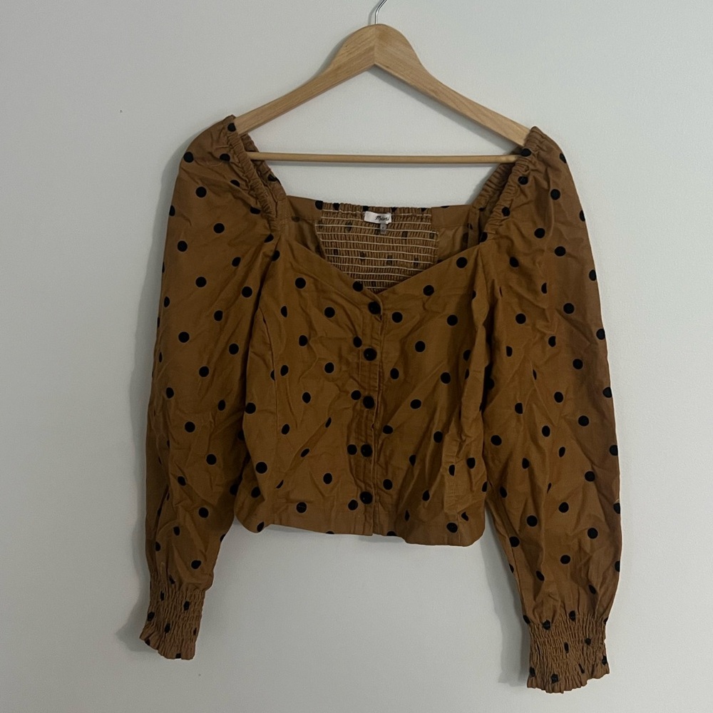 Madewell - Poka Dot Top